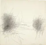 William Anastasi, Subway Drawing (#11-29), 1986, pencil on paper