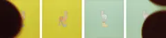 Larry Johnson, Untitled (Land Without Bread), 2000, color photographs, in 4 parts