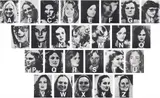 Dennis Adams, Patricia Hearst A thru Z, 1989-90, portfolio of 26 two-color serigraphs