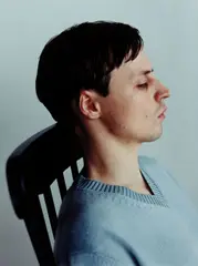 Sharon Lockhart, Untitled (Man in Chair), 2000, chromogenic print, mounted on aluminum