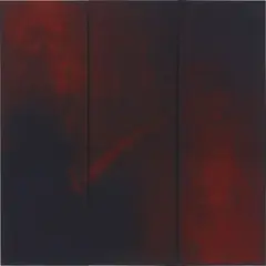 Untitled (Paris Opera) by Troy Brauntuch, 1986, Conté crayon on cotton over linen, triptych, sold Mar 2014