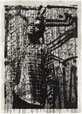 RETNA, Young Blood, 2012, screen print, enamel on paper