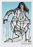 Amie Dicke, Nicole Farhi, 2003, ink on cut-out, off-set lithograph