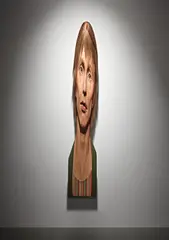 Evan Penny, Female Stretch 1, 2007, silicone, pigment, fabric, hair, aluminum