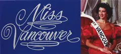 Ken Lum, Miss Vancouver, 1987, chromogenic print, enamel, Plexiglas, aluminum