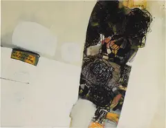 My boyfriend married a girl by Richard Prince, 1995, silkscreen and acrylic on canvas and graphite, sold Mar 2014