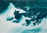 Mark Tansey, Coastline Measure, 1987, oil on canvas