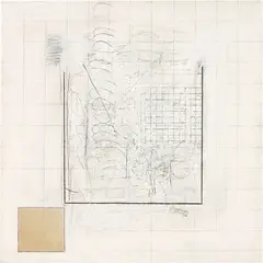 Robert Ryman, Untitled, 1962, graphite, pastel on manila polo paper
