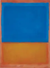 Mark Rothko, Untitled (Red, Blue, Orange), 1955, oil on canvas