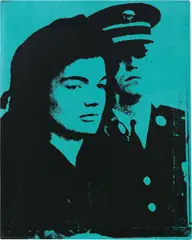 Andy Warhol, Jackie, 1964, silkscreen on canvas