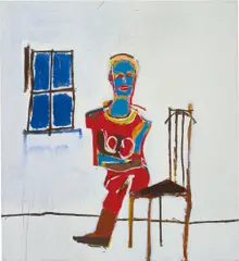 Jean-Michel Basquiat, Rodo, 1984, acrylic on canvas