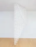 Sol LeWitt, Hanging Structure 28 B, 1989, white painted wood