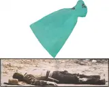 John Baldessari, Green Gown (Death), 1989, gelatin-silver, tinted gelatin-silver prints, in 2 parts