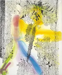 Untitled by Sigmar Polke, 1994, dispersion and pigment on canvas, sold May 2014