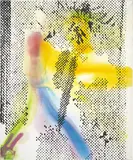 Sigmar Polke, Untitled, 1994, dispersion and pigment on canvas