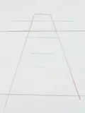Richard Aldrich, Two Planes (with marks), 2006-07, oil, wax on muslin