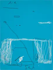 Jeff Elrod, Air/Sea, 2001, acrylic on canvas