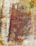 Israel Lund, Untitled, 2013, acrylic on raw canvas