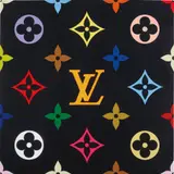 Superflat Monogram by Takashi Murakami, 2004, acrylic on canvas, laid on panel, offered May 2014