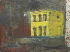 Untitled by Francis Alÿs, circa 1989, oil on canvas board, offered May 2014