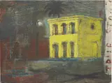 Francis Alÿs, Untitled, circa 1989, oil on canvas board