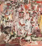 Cecily Brown, Mommets in the Tumult, 2008, oil on linen
