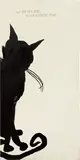 Raymond Pettibon, No title (We are safe here...), 1991, acrylic on canvas