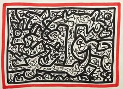 Untitled by Keith Haring, 1987, Sumi ink on paper, sold May 2014