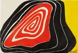 Untitled by Alexander Calder, 1975, ink, gouache on paper, sold May 2014