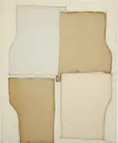 Conrad Marca-Relli, L-5-69, 1969, oil, canvas collage on canvas