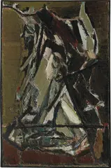 Nicolas de Staël, Un tableau arraché, 1946, oil on canvas