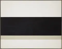 John McLaughlin, #1, 1970, oil on canvas