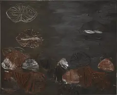 Strata (Bed) by Terry Winters, 1982, oil on linen, offered May 2014