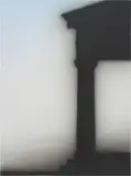 Ed Ruscha, Doric, 1996, acrylic on canvas
