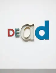 Jack Pierson, Dead, 1996, metal, wood, plastic