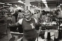 Mom at Work by Carrie Mae Weems, 1978-84, gelatin silver print, offered May 2014