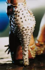 Studs by Marilyn Minter, 2005, chromogenic print, sold May 2014