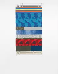 Josephine Meckseper, Orient - Occident (Rug 3), 2004, mixed fabrics