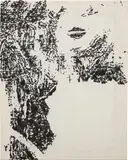 Nate Lowman, Discount Marilyn, 2011, alkyd on linen