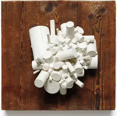 Sergio Camargo, Relief Rayonant No. 2/21, 1964, painted wood