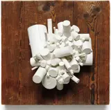 Sergio Camargo, Relief Rayonant No. 2/21, 1964, painted wood