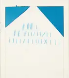 Banderinha azul by Mira Schendel, 1978-85, watercolor and pastel on paper, sold May 2014