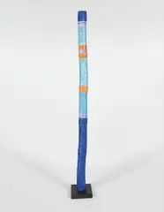 Untitled by Ione Saldanha, circa 1955, tempera on bamboo, offered May 2014