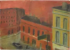 Balderas by Francis Alÿs, 1989, oil on canvas, offered May 2014