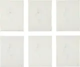 Francis Alÿs, Six works: Studies for Song for Lupita (from Le Temps du Sommeil), 1998, pencil and gouache on vellum