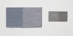 4 AZ E 4AZPB by Cinthia Marcelle, 2011, acrylic on fabric, offered May 2014