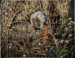 Miguel Calderón, Tiempos oscuros I, 2006, oil on canvas