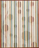 Sam Falls, Untitled, 2013, linen, dye, metal grommets