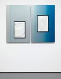 Nicolas Deshayes, Sebums, 2012, diptych, anodized aluminum, vacuum formed plastic