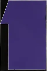 Davis Rhodes, Untitled (Purple One), 2007, latex on canvas